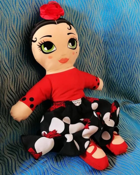 フラメンコ人形 Maria La Xhula